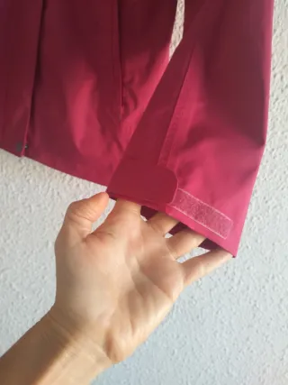 Chaqueta impermeable Quechua mujer rosa