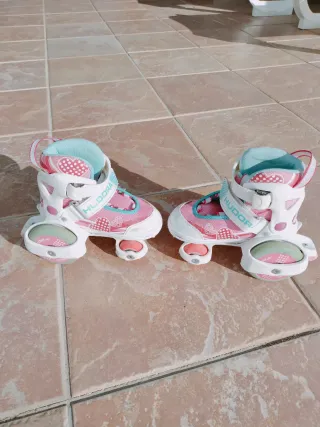 Patines Hudora para niña talla ajustable