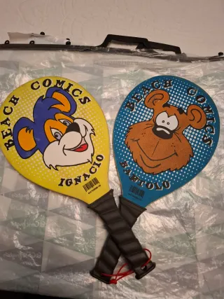 Raquetas de playa Beach Comics