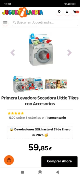 Lavadora de Juguete Little Tikes