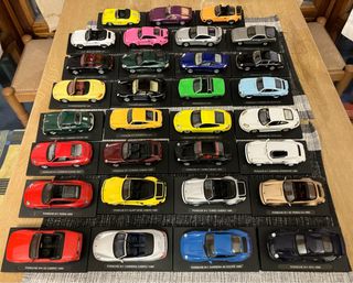 27 Porsche a Escala Metal