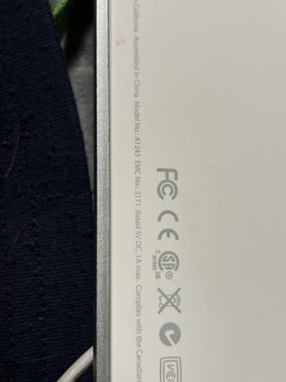 Teclado Apple Cableado 2da Gen