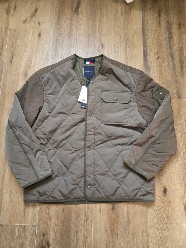 Cazadora acolchada Tommy Hilfiger verde