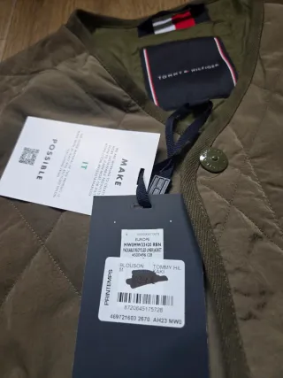 Cazadora acolchada Tommy Hilfiger verde