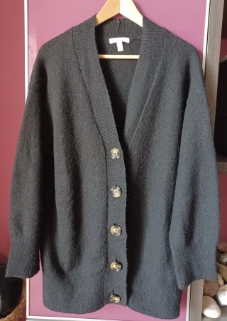 Cárdigan gris y negro | Los 2 por 5 euros