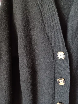 Cárdigan gris y negro | Los 2 por 5 euros