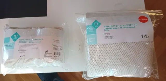 2 Protectores Colchón Cuna Carrefour
