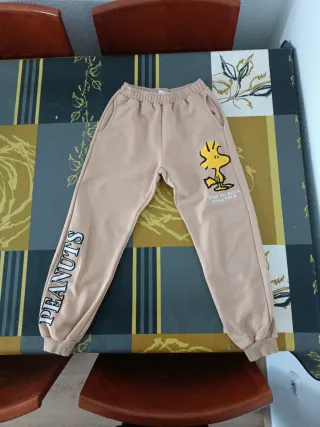 Pantalón chándal Snoopy Peanuts beige