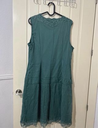 Vestido verde de verano talla L