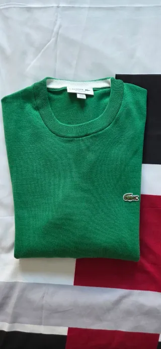 Jersey Lacoste Verde Talla M