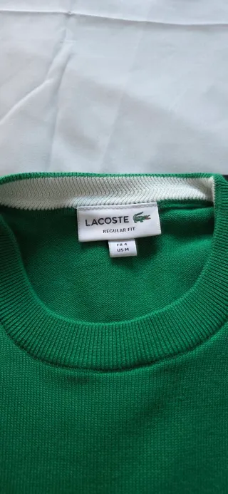Jersey Lacoste Verde Talla M