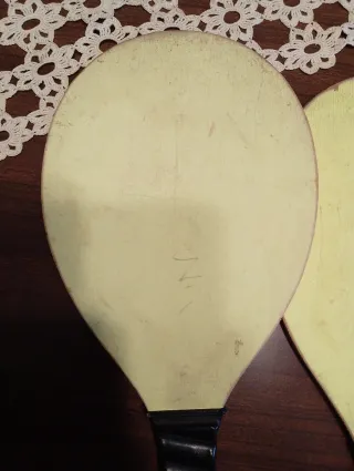 Raquetas de playa con pelota