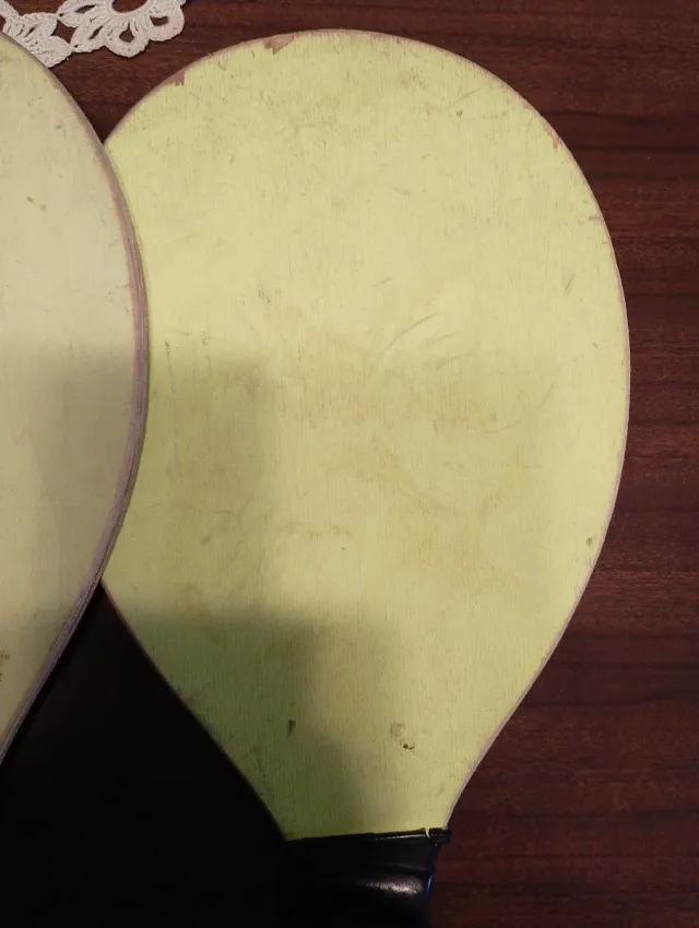 Raquetas de playa con pelota