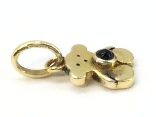 Colgante Oso Negro Plata 925