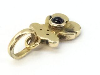 Colgante Oso Negro Plata 925