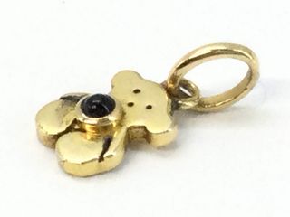 Colgante Oso Negro Plata 925