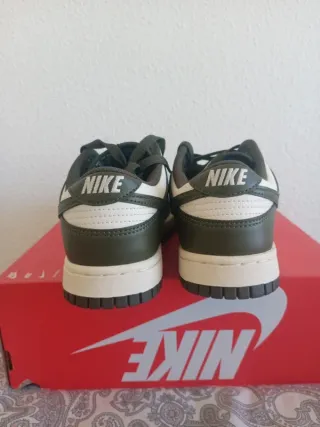 Nike Dunk Low Talla 41 Verde/Blanco