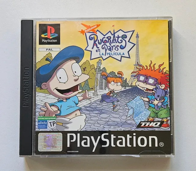 Rugrats en París: Las película Pal España PS1