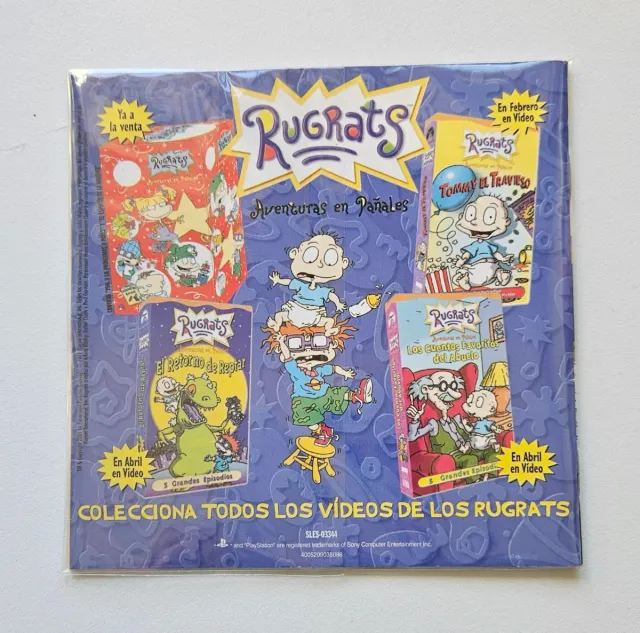 Rugrats en París: Las película Pal España PS1