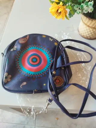 Lote Dos  Bolsos pequeño azul y negro