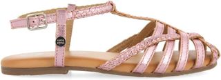 Sandalias cangrejeras Gioseppo piel rosa/dorado T3