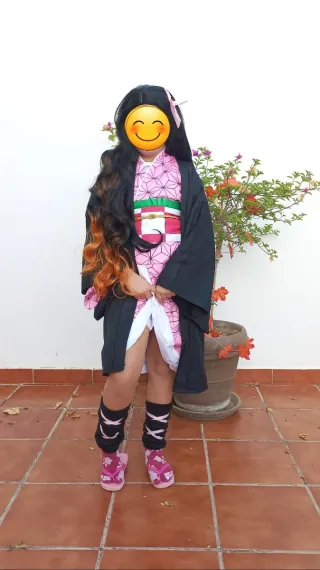 Disfraz Cosplay Nezuko, Kimetsu no Yaiba