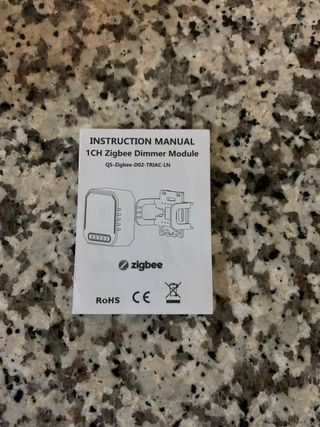 Módulo Dimmer Zigbee QS-Zigbee-D02-TRIAC-LN