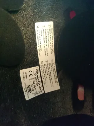 Casco de esquí infantil/adolescente rojo