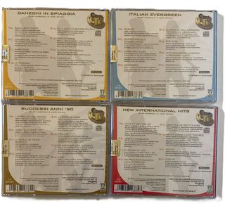 Set 4 CD Karaoke Canta Tu Italiani