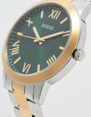 Reloj Guess Bicolor Esfera Verde Hombre