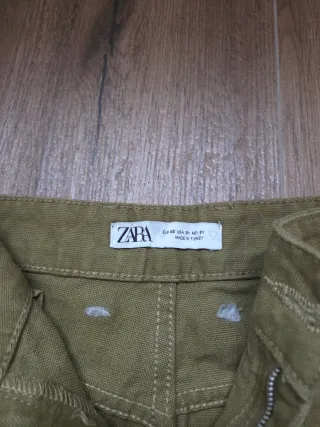 Pantalón Zara Verde