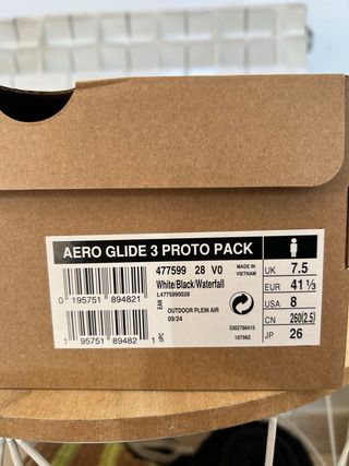 Salomon Aeroglide 3 Proto Pack Talla 41 1/3