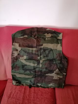 Gilet pesca/caccia mimetico TG 56