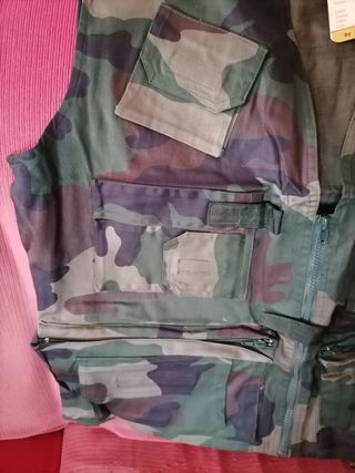 Gilet pesca/caccia mimetico TG 56