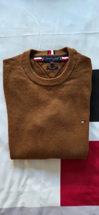 Jersey Tommy Hilfiger Marrón Talla M