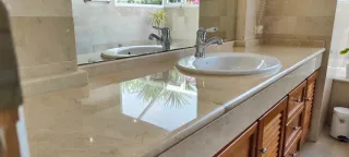 Pulido y cristalizado del mármol , suelos, escaler