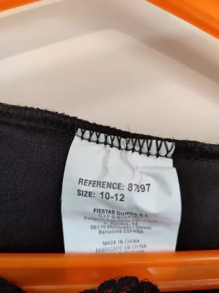 Disfraz niña vampiresa