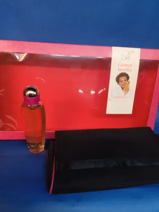 Set Perfume Embrujo Carmen Sevilla y Bolso