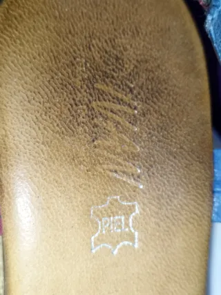 Sandalias cuña multicolor Hechas en España