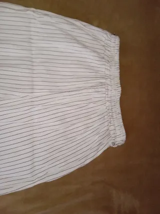 Pantalones campana blancos