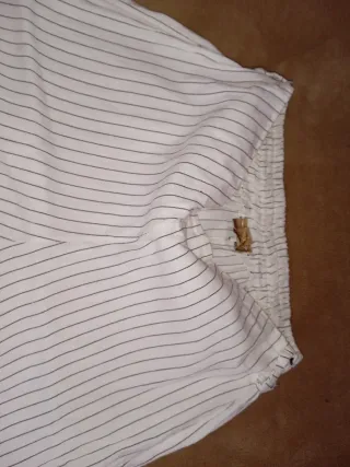 Pantalones campana blancos