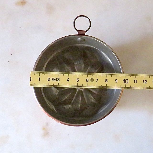 Tre formine rame vintage bellissime da appendere