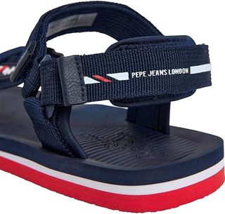 Sandalias Pepe Jeans Tiras Trek Azul/Rojo T.39