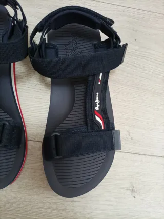 Sandalias Pepe Jeans Tiras Trek Azul/Rojo T.39