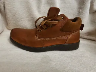 Botas de piel marrón talla 41