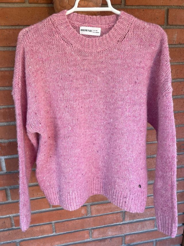 Jersey punto Rosa Brownie