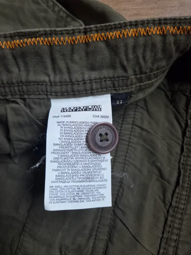 Pantalón largo Napapijri Yasuni verde