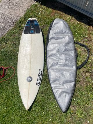 Tabla de surf Watsay 5'5 con funda e invento