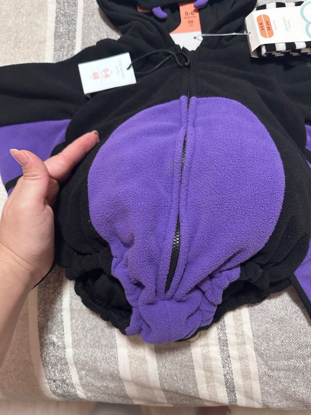 Costume da bambino pipistrello Primark 0-6 mesi