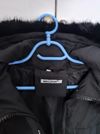 Abrigo Misto Gentle Negro Talla M